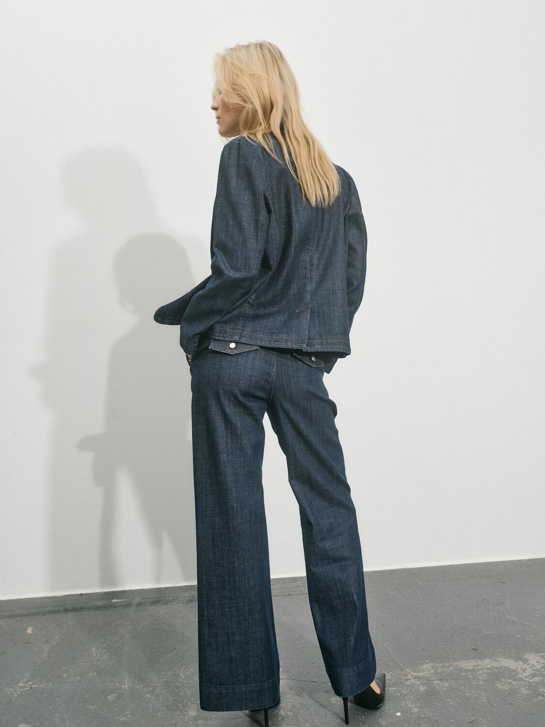 Dara Nippon jeans - mørkeblå